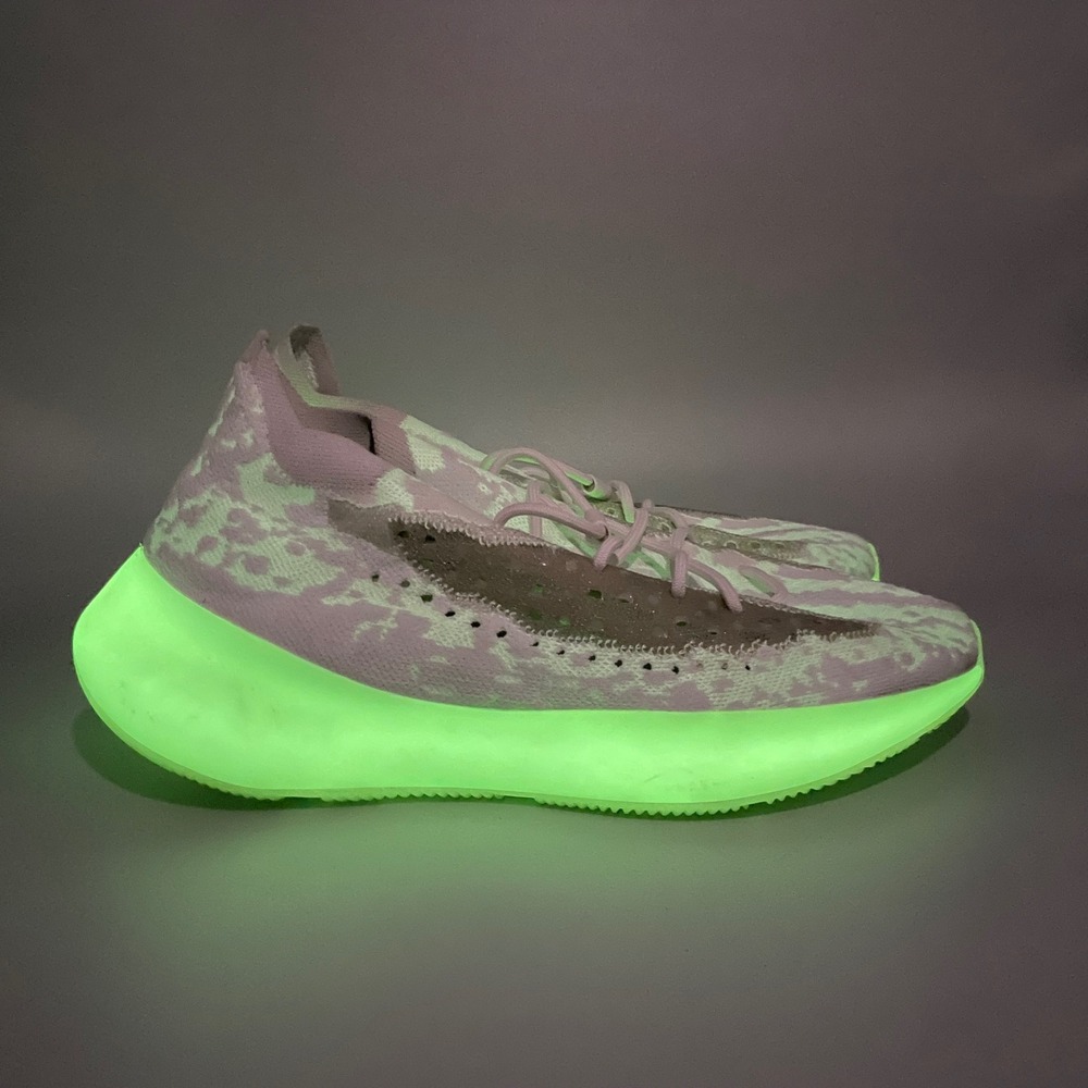 Adidas Yeezy Boost 380 Calcite Glow Mens 16 White Grey Sneaker GZ8668 Kanye West